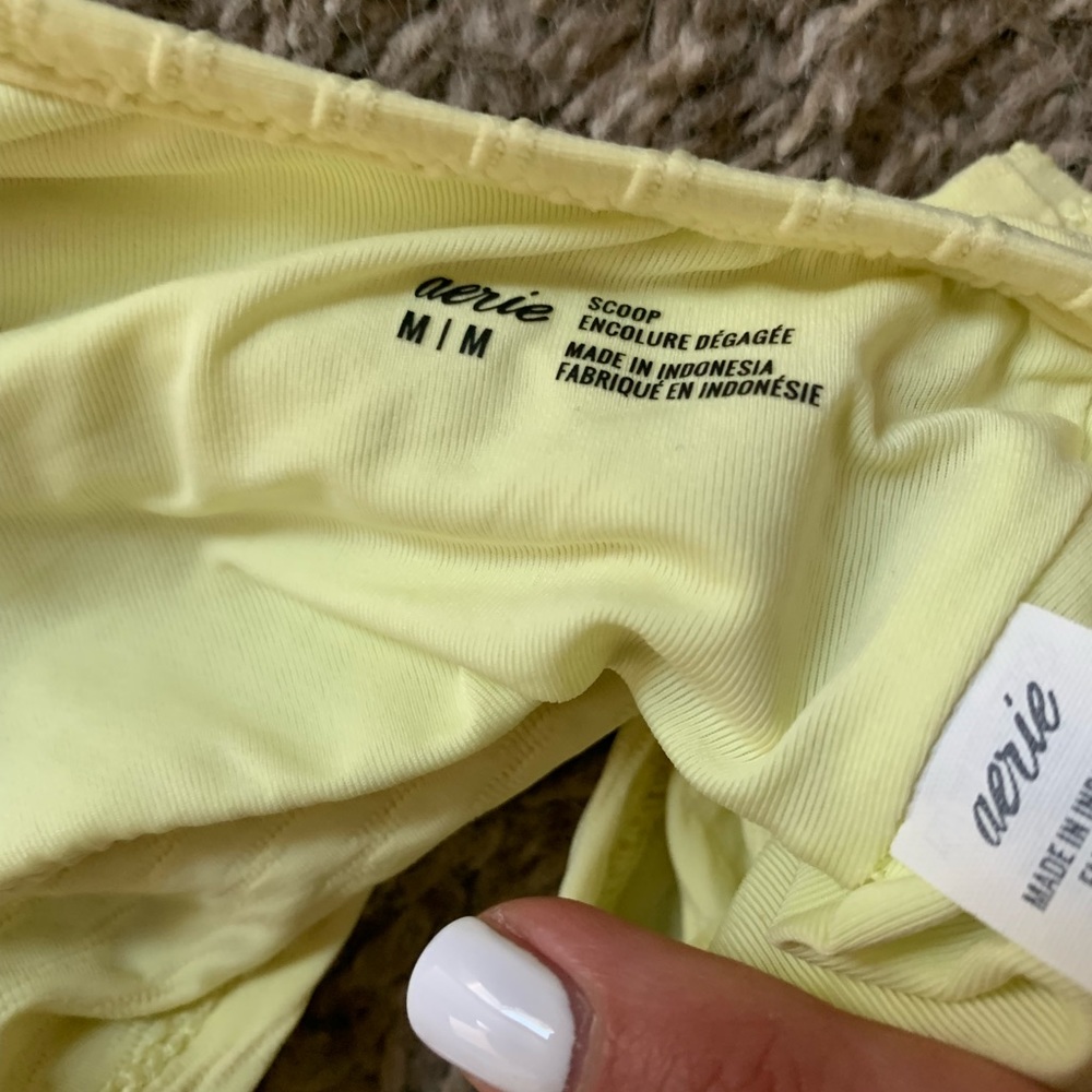 Yellow aerie bikini